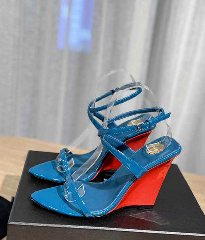 Y L Shoes  Woman Wedge 2 Color's 42