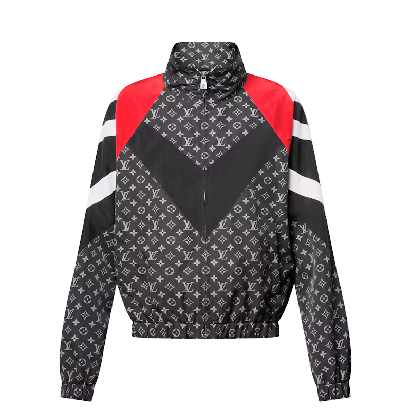 LU  Monogram Printed Nylon Tracks Jacket  Man IOFF