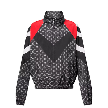 LU  Monogram Printed Nylon Tracks Jacket  Man IOFF
