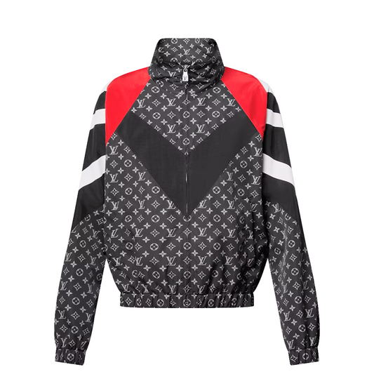 LU  Monogram Printed Nylon Tracks Jacket  Man IOFF