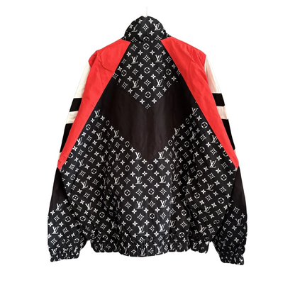 LU  Monogram Printed Nylon Tracks Jacket  Man IOFF