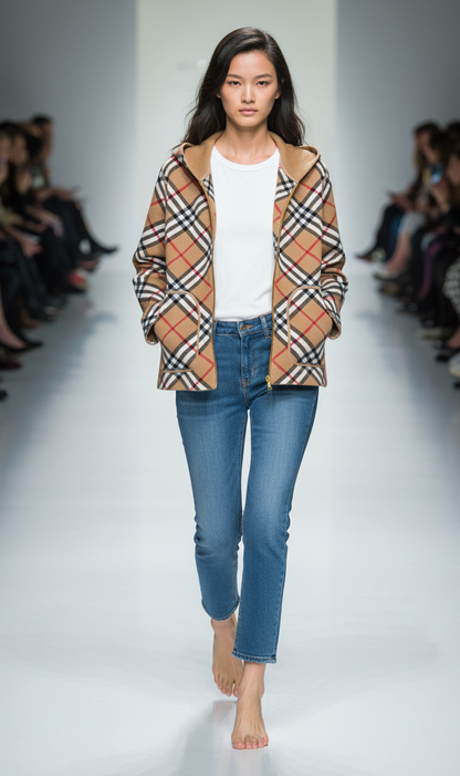 BURBBER  Jacket flare  Coat 2 Color's