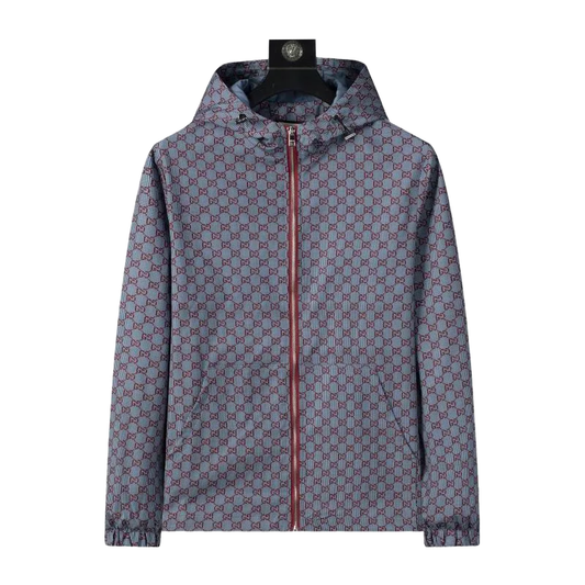 GU Monogram Jacket Windbreak Hoodie 2 Color 's