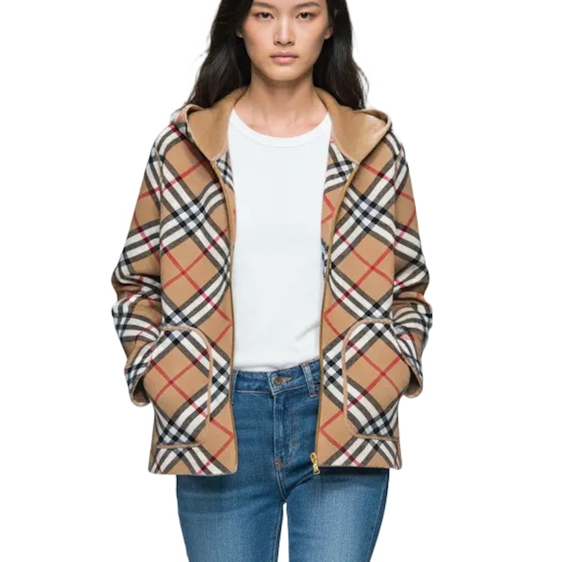 BURBBER  Jacket flare  Coat 2 Color's