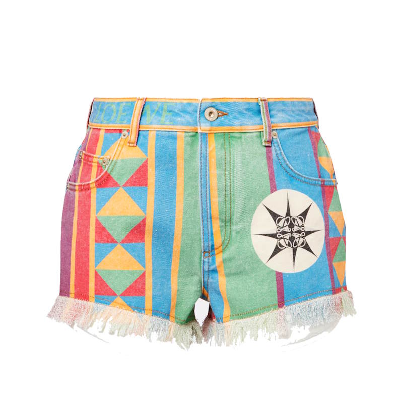 LOVE Pants Shorts Jeans Denim Woman Limited Ibiza