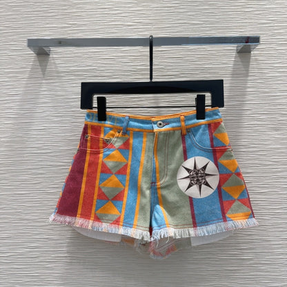 LOVE Pants Shorts Jeans Denim Woman Limited Ibiza