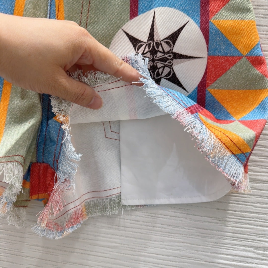 LOVE Pants Shorts Jeans Denim Woman Limited Ibiza