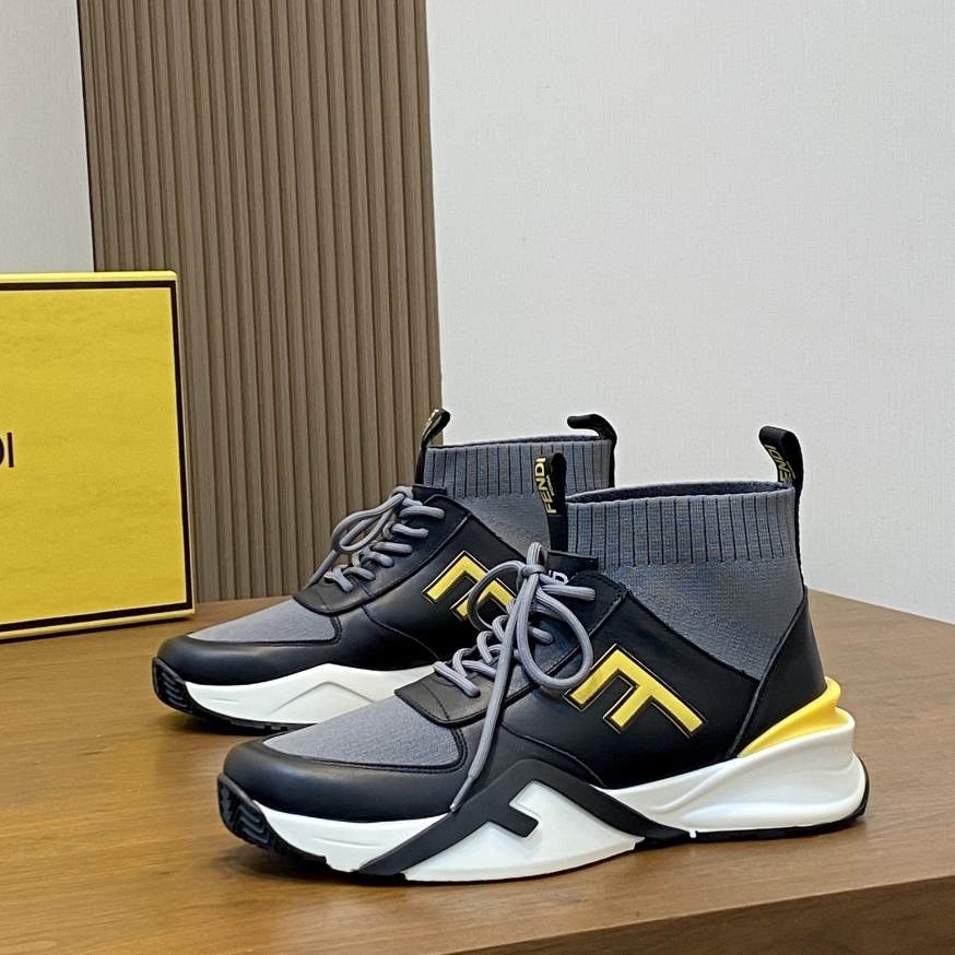 FEN  Sneakers 3 Color's High Trainers