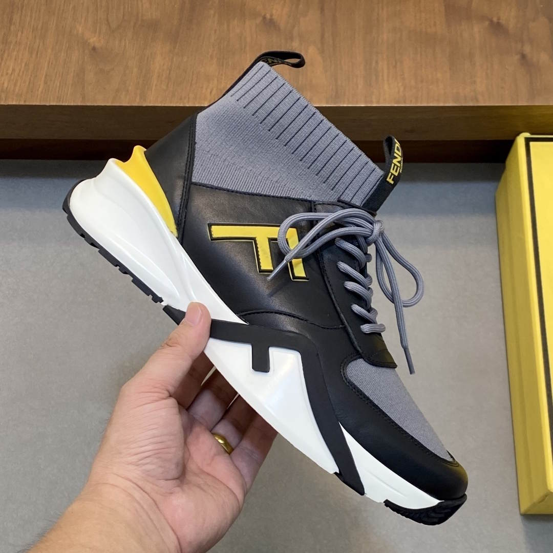 FEN  Sneakers 3 Color's High Trainers