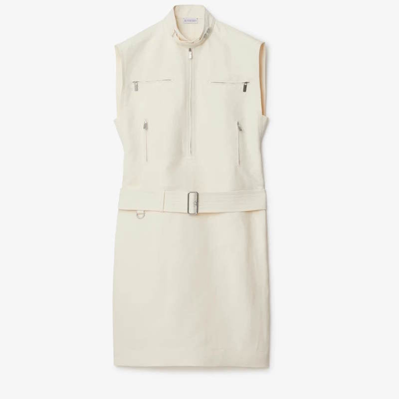 *BURBBER Linen Dress 2 Color's limited