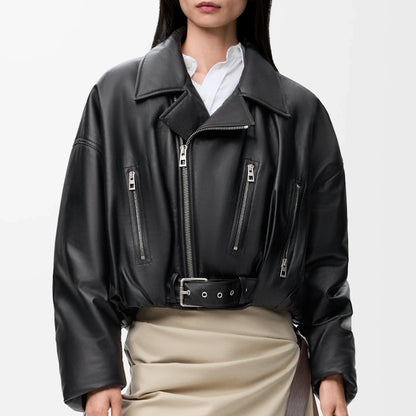 LOEVE Leather  Jacket  Woman 2 Color's