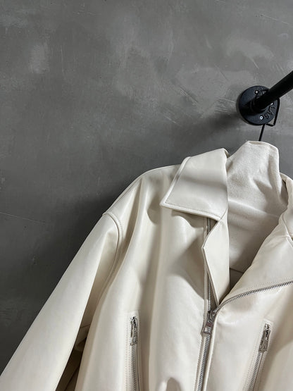LOEVE Leather  Jacket  Woman 2 Color's