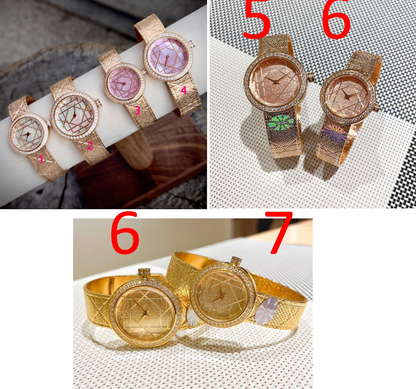 CHD Woman Watches 7 Color's 2 size's