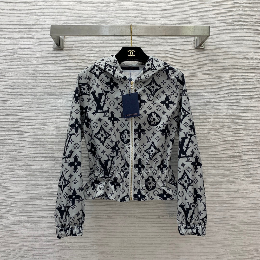 LU  Monogram Woman  jacket Hooded 3 Color's