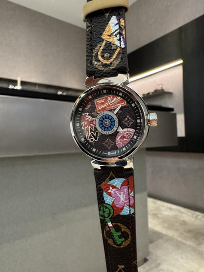LU Tambour World Tour Quartz Watches 28 cm