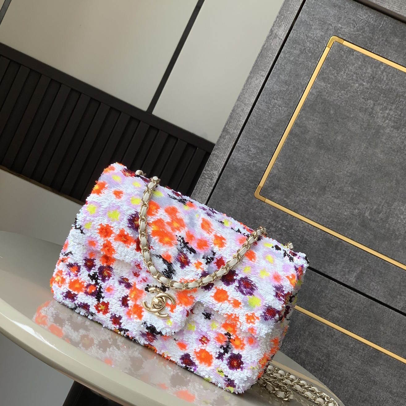 CHL Bag  Sequin 20 cm