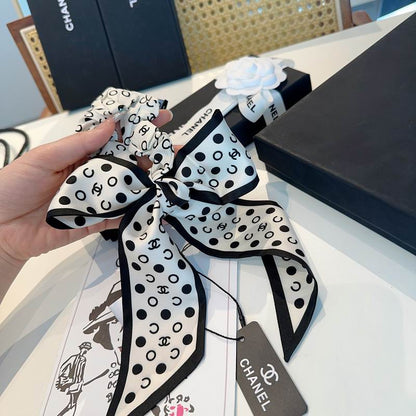 CHL Silk Wrap ribbon Scarf tie