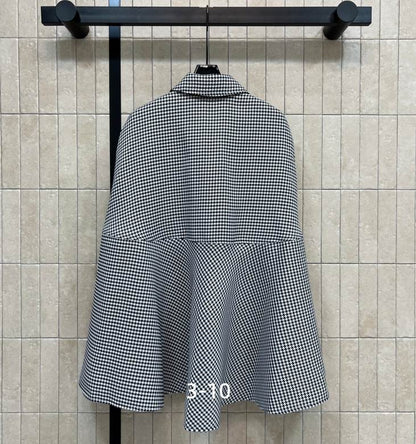 CHD Cape with Tied Neckline Jacket Woman