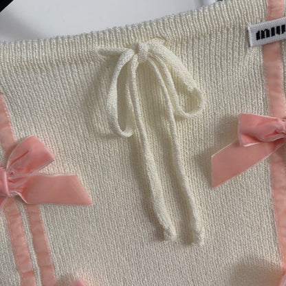 MI MI  Woman T- Shirt strapless sweater