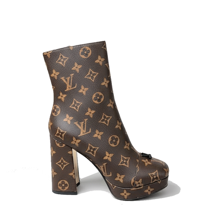 LU Low Boots High Heels