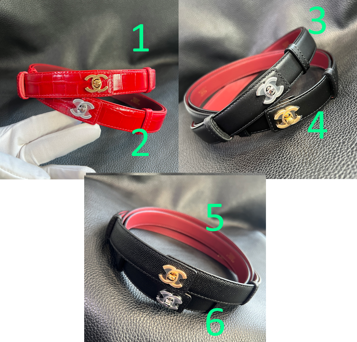 CHL waist Belt  Color 's 6 Color's