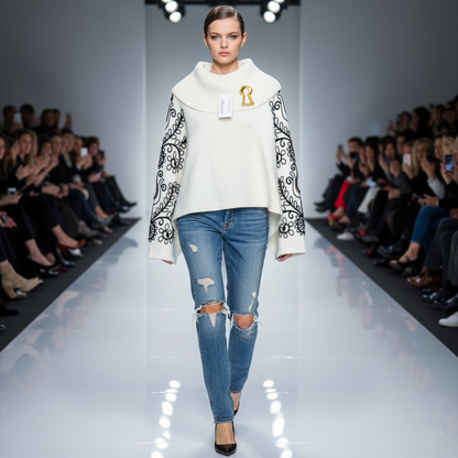 SCIA PARELI Sweater 2 Color's