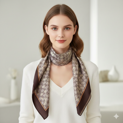 GU Silk Scarf