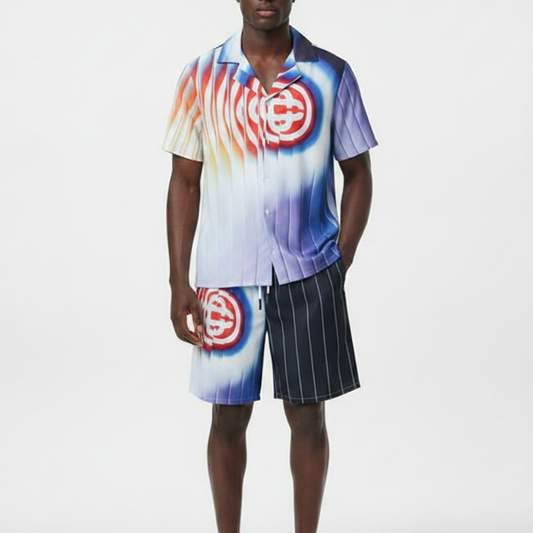 CASA BLANC Man Sport Suits Summer