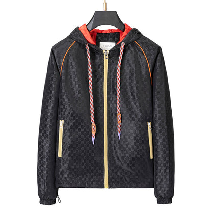 GU  Man Jacket Windbreak Hoodie 2 Color's