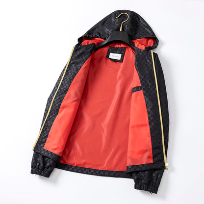 GU  Man Jacket Windbreak Hoodie 2 Color's
