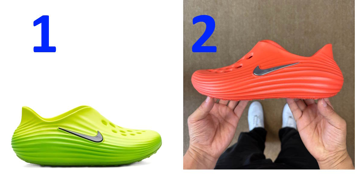 N*KE  ReactX Rejuven8 "Green Strike" sneakers 4 Color's
