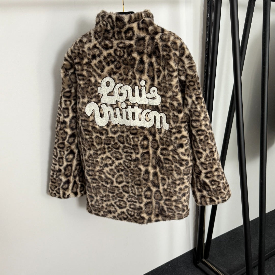 LU Fur Jacket Monogram