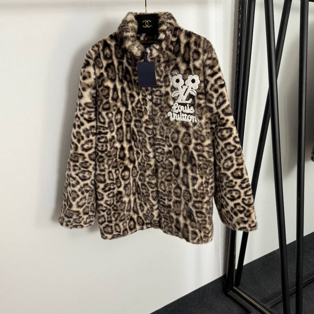 LU Fur Jacket Monogram