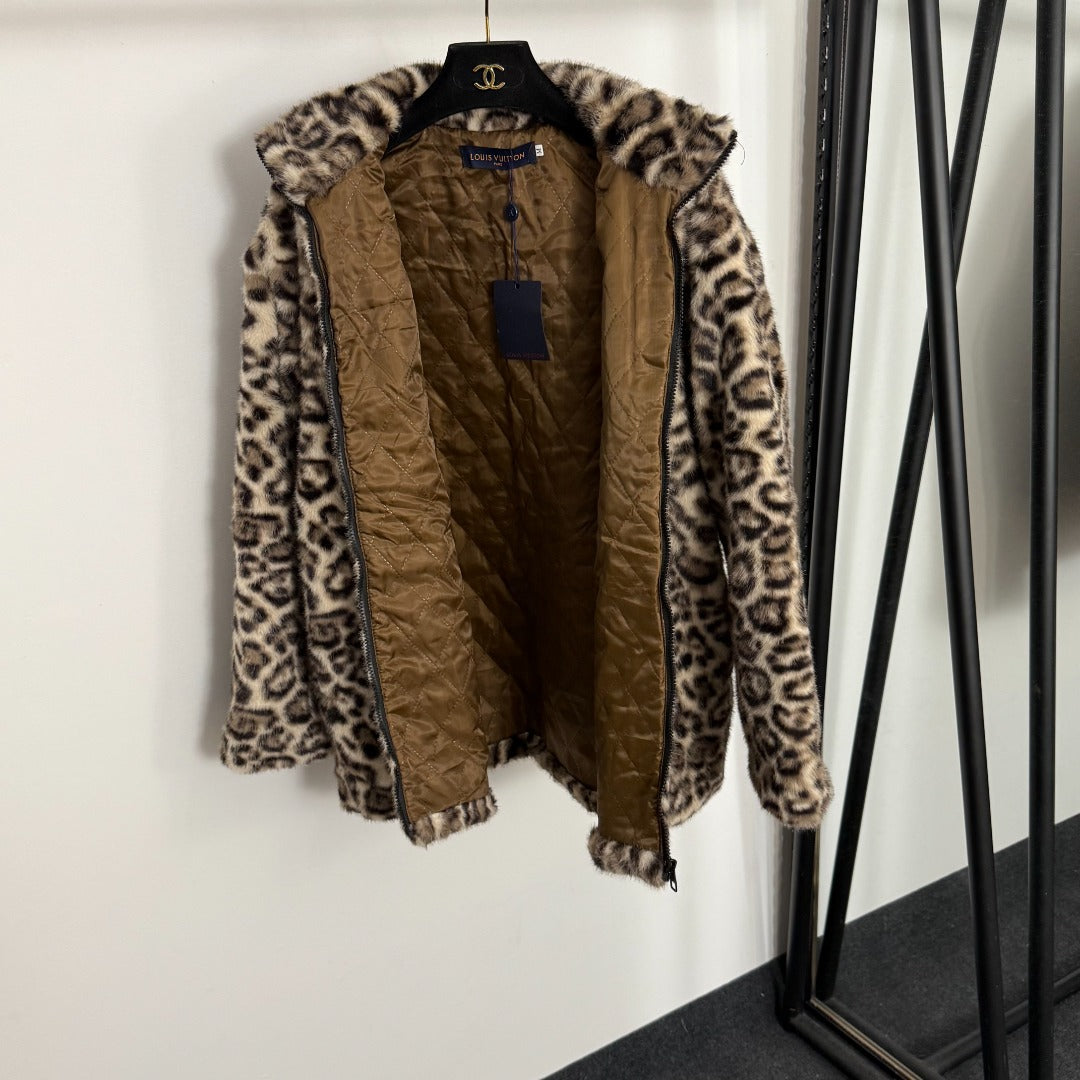 LU Fur Jacket Monogram