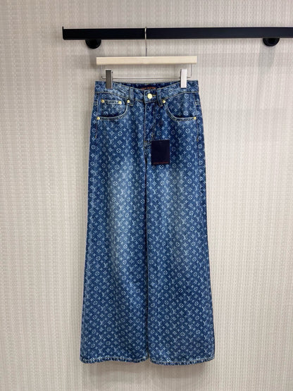 LU  Pants Jeans Woman Monogram