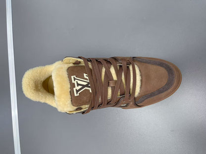 LU shearling Sneakers runner