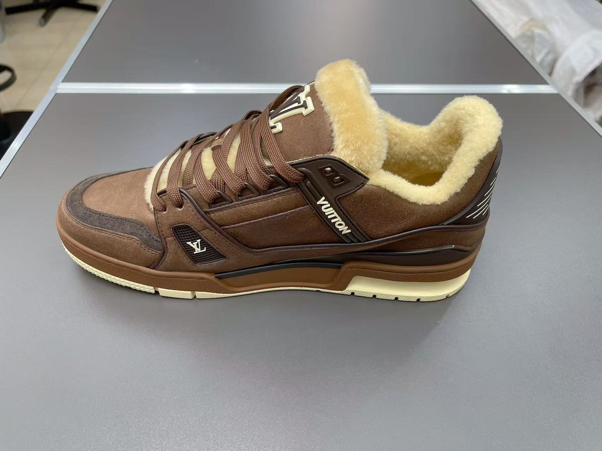 LU shearling Sneakers runner