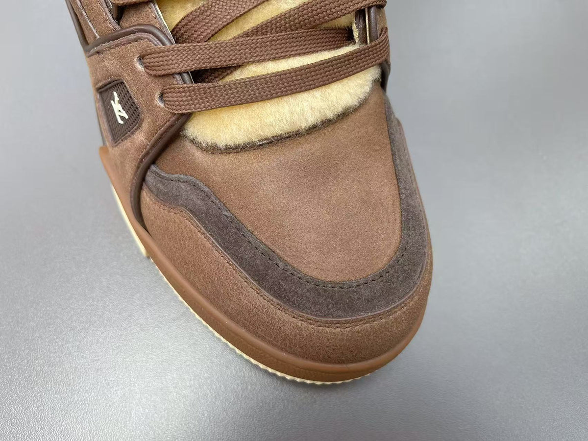 LU shearling Sneakers runner