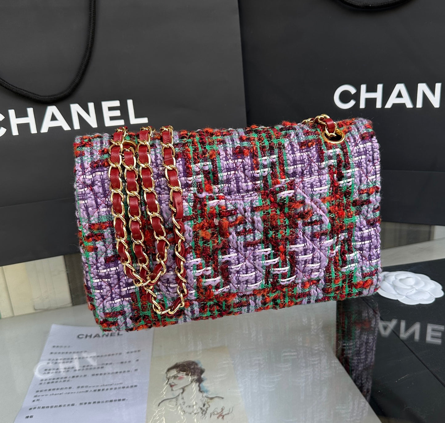 CHL Tweed Bag 25 cm