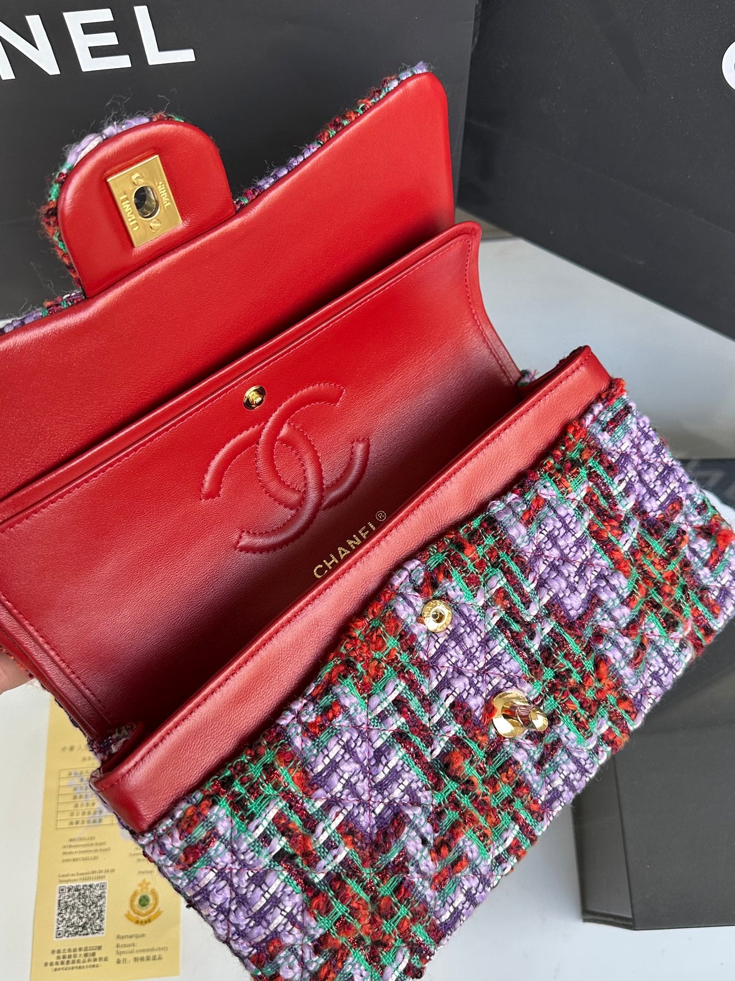CHL Tweed Bag 25 cm