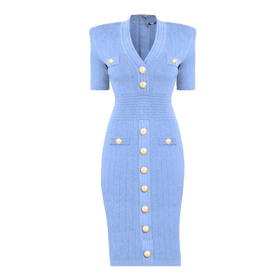 BALMA K nitted long dress  6 Color's