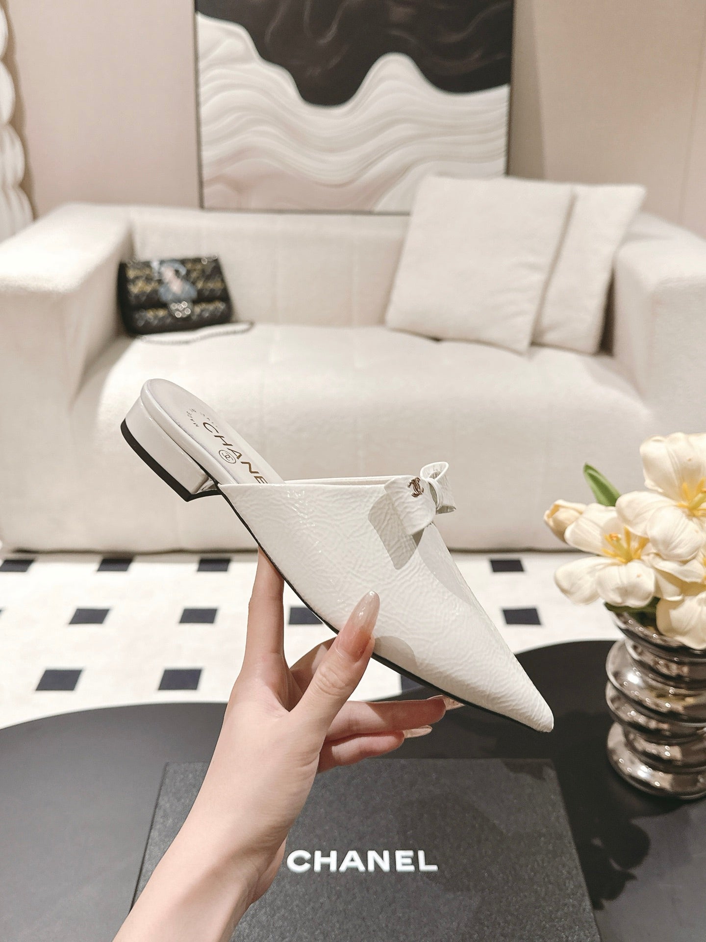 CHL Shoes Mule flat  3 Color's