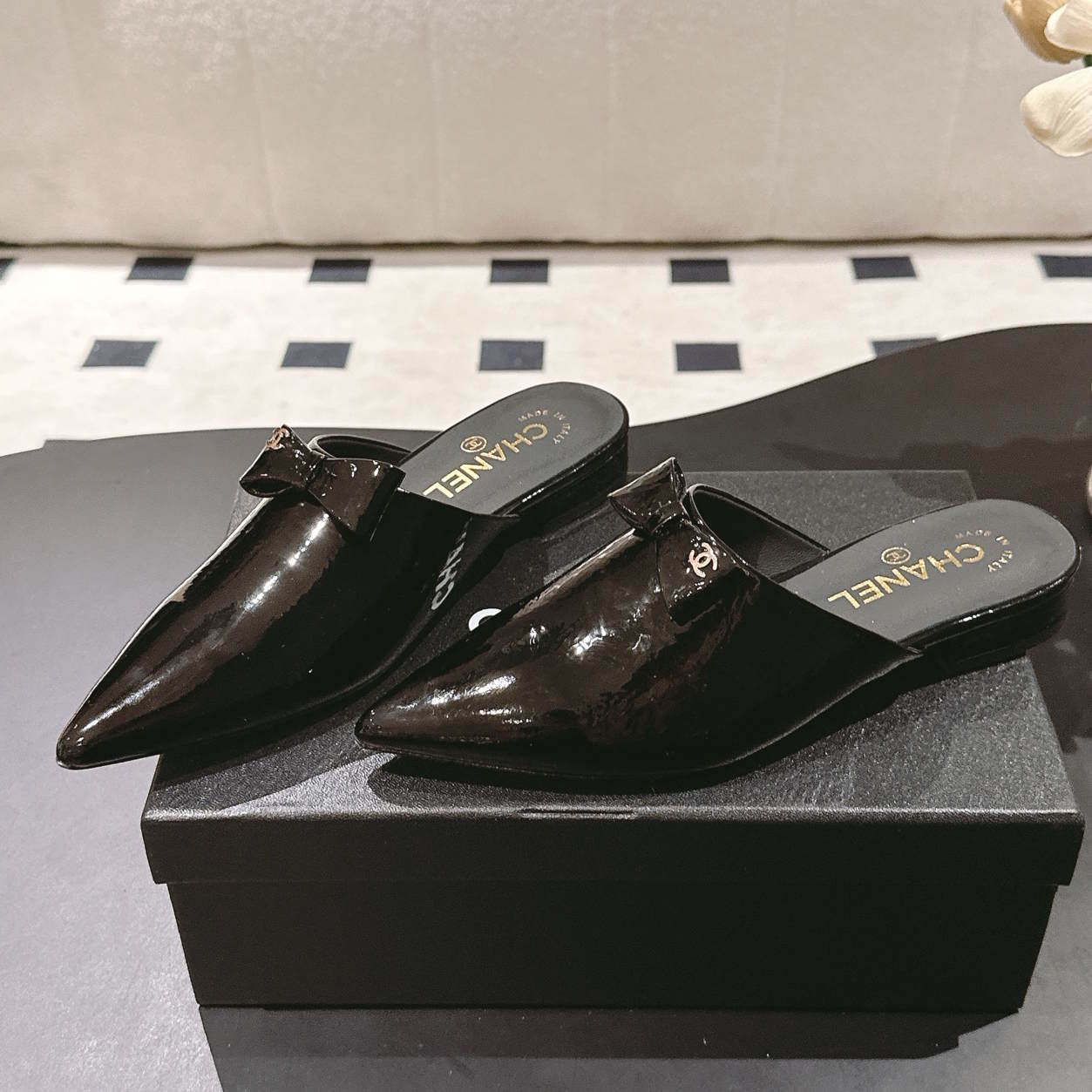 CHL Shoes Mule flat  3 Color's
