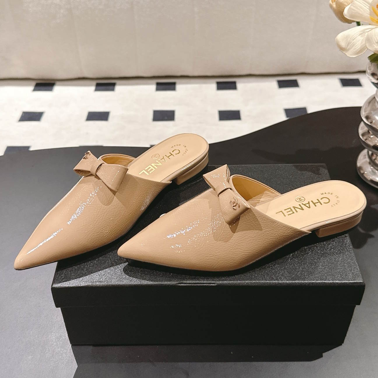 CHL Shoes Mule flat  3 Color's
