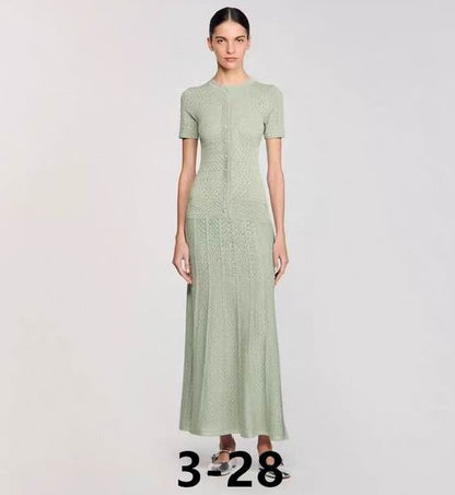 SAN DRO CH  K NITTED Dress  3 Color's limited