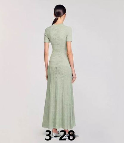 SAN DRO CH  K NITTED Dress  3 Color's limited