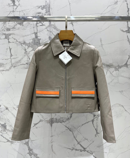 HRM leather  Woman  jacket 3 Color's