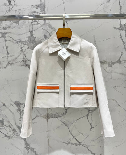 HRM leather  Woman  jacket 3 Color's