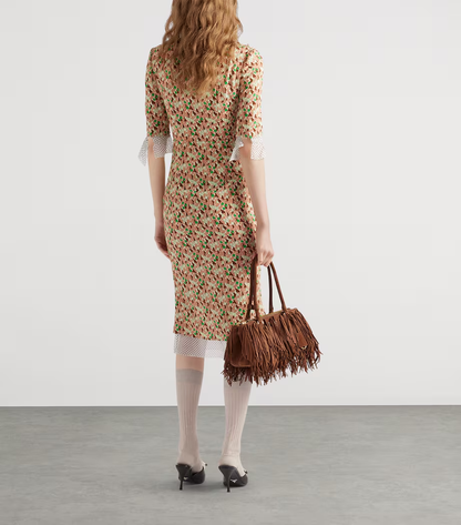 PRD   Printed georgette Midi Dress Limited