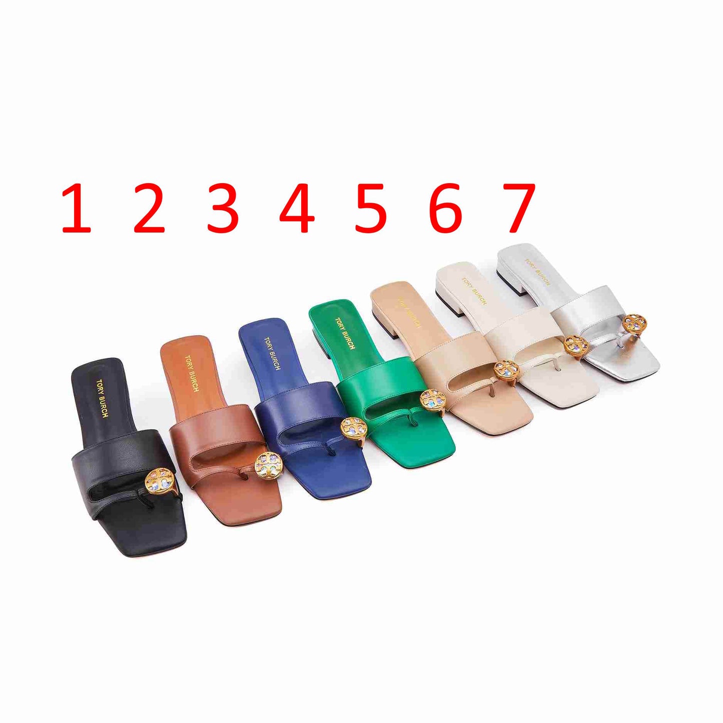 TORY BUR   Slippers  7 Color's Woman 42